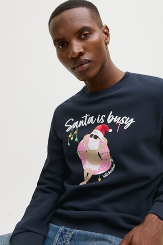 Sweater - Marineblauw