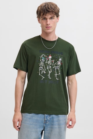 T-shirt - Donkergroen