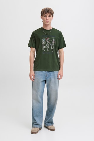 T-shirt - Donkergroen