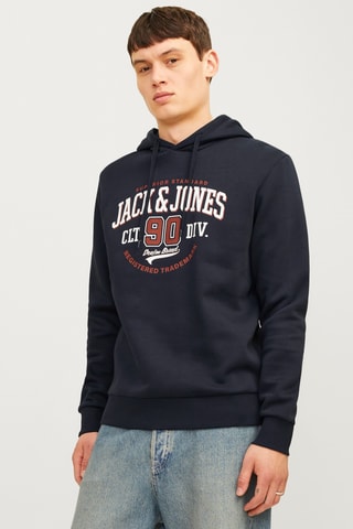 Sweater met Capuchon - Marineblauw