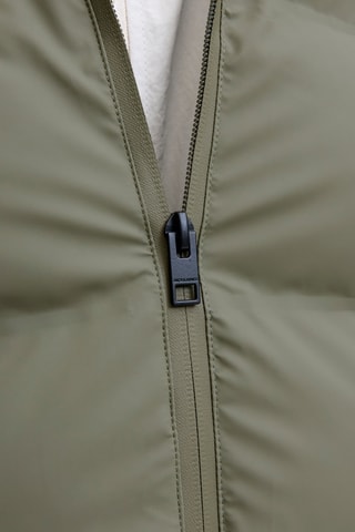 Gewatteerde Jas met Capuchon - Olijfgroen