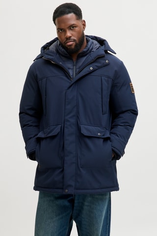 Parka met Capuchon - Nachtblauw