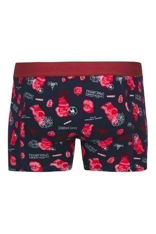 3 Boxers - Marineblauw en Kaki