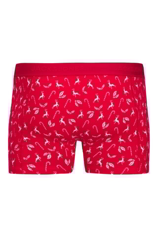 3 Boxers - Marineblauw en Rood