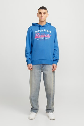 Sweater met Capuchon - Koningsblauw