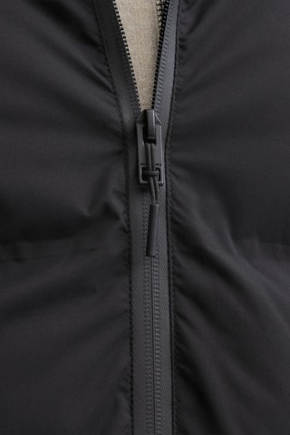 Gewatteerde Jas met Capuchon - Zwart