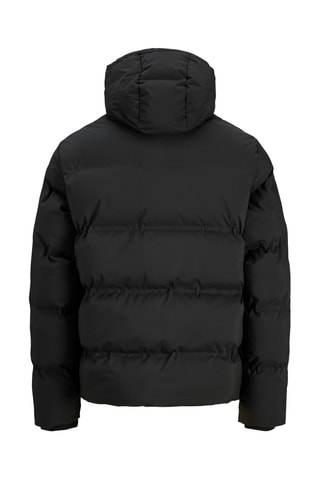 Gewatteerde Jas met Capuchon - Zwart