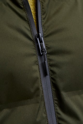 Gewatteerde Jas met Capuchon - Kaki