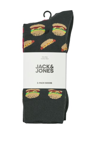 3 paar sokken - Donkergrijs en Marineblauw