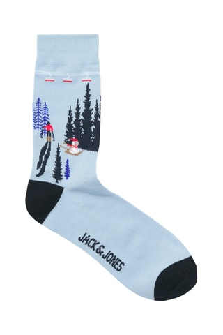 3 paar sokken - Donkergrijs en Hemelsblauw