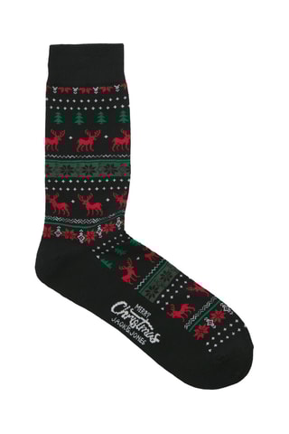 3 paar sokken - Zwart en Donkergroen