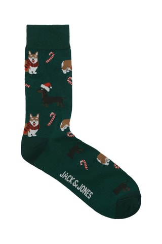 3 paar sokken - Zwart en Donkergroen