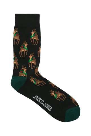 3 paar sokken - Zwart en Donkergroen