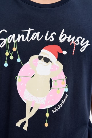 T-shirt - Marineblauw