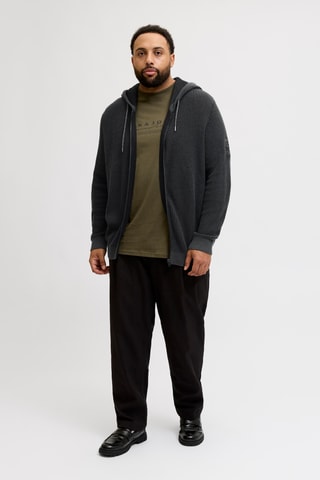 Vest met Capuchon - Zwart