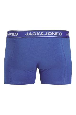 3 Biologisch Katoenen Boxers - Lichtblauw en Donkergroen