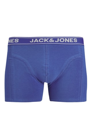 3 Biologisch Katoenen Boxers - Lichtblauw en Donkergroen