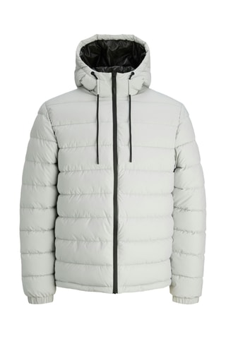 Gewatteerde Jas met Capuchon - Hemelsblauw