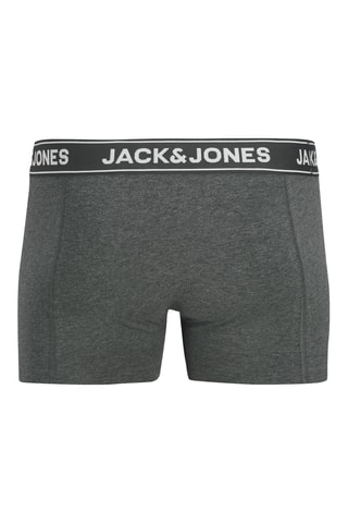 3 Biologisch Katoenen Boxers - Gemêleerd Donkergrijs en Donkergroen