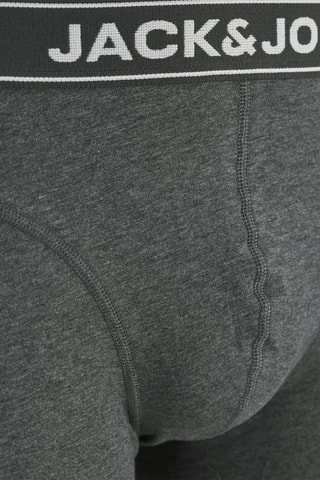 3 Biologisch Katoenen Boxers - Gemêleerd Donkergrijs en Donkergroen