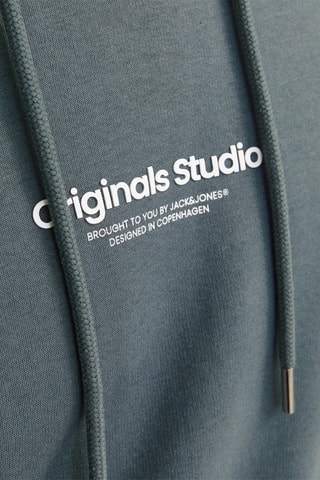 Sweater met Capuchon - Pauwblauw