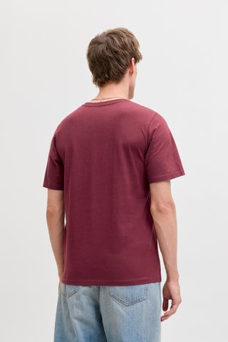T-shirt - Bordeauxrood
