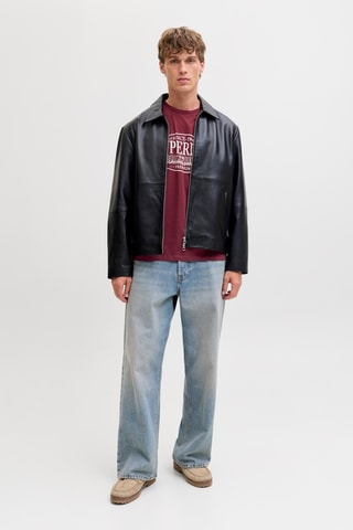 T-shirt - Bordeauxrood