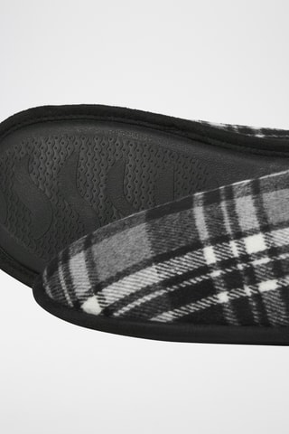 Gevoerde Pantoffels - Antraciet