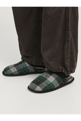 Gevoerde Pantoffels - Groen