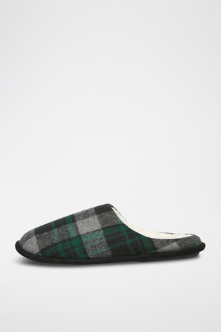 Gevoerde Pantoffels - Groen