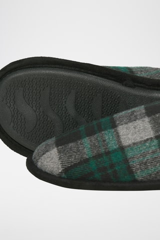 Gevoerde Pantoffels - Groen