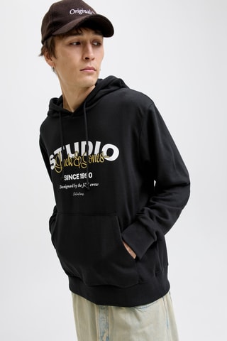 Biologisch Katoenen Sweater - Zwart