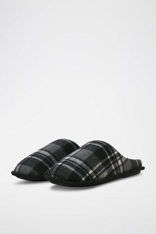 Pantoffels - Antraciet 