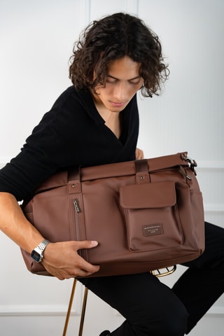 Sac de voyage Raiden - 48 cm - Marron