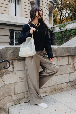 Sac porté épaule Echo - Blanc