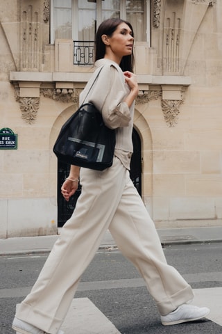 Sac porté épaule Echo - Noir