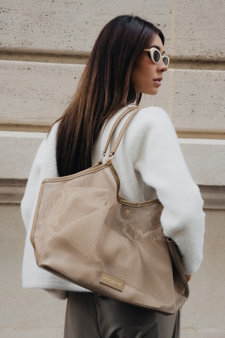 Sac porté épaule Jazz - Taupe