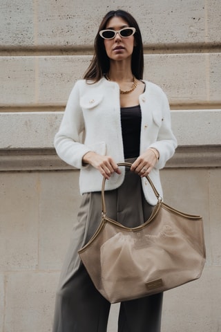 Sac porté épaule Jazz - Taupe