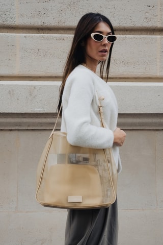 Sac porté épaule Solo - Doré