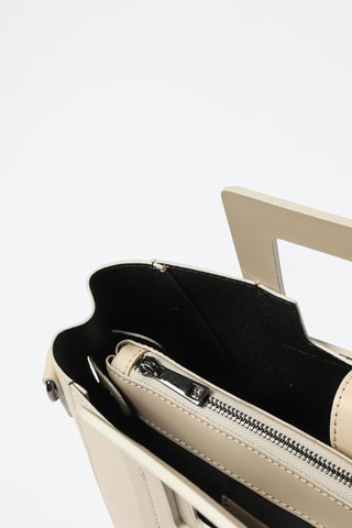 Sac à main en cuir Jini - Beige