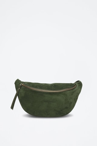 Sac banane en cuir Rachel - Vert