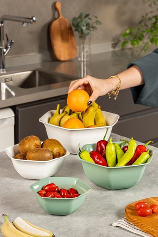 4 ciotole - 450, 800, 1500 e 2500 ml