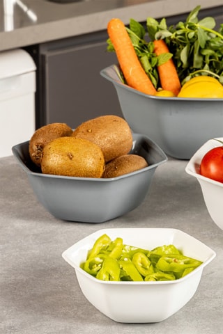 4 ciotole - 450, 800, 1500 e 2500 ml