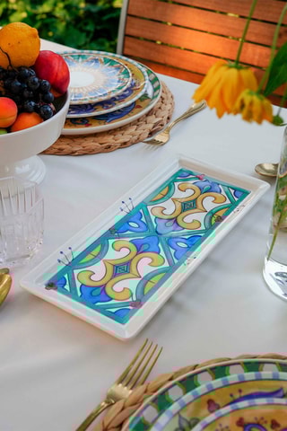 Piatto da portata in ceramica - 35 x 16 cm