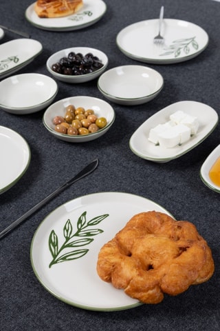 Keramisch Servies - 14-delig