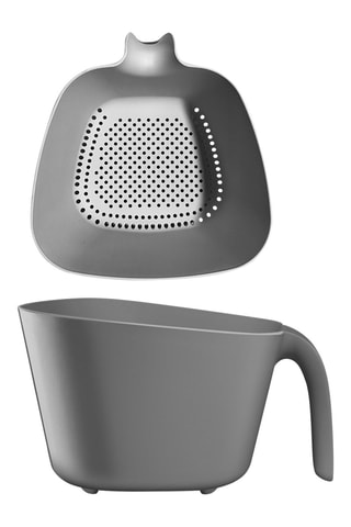 Scolapasta con contenitore - 24 x 21 x 14 cm