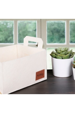 Cesto - 30 x 20 x 15 cm - Crema