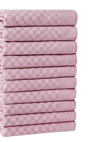 10 strofinacci - Rosa