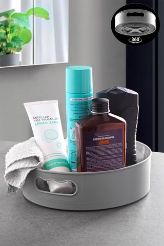 BPA-vrij Kunststof Roterende Opbergplateau - 22 x 7 cm -