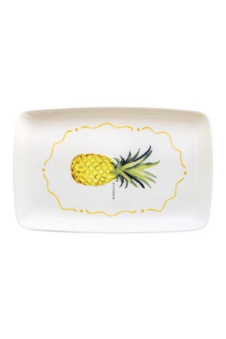 Vassoio in ceramica - 34 x 25 x 2 cm